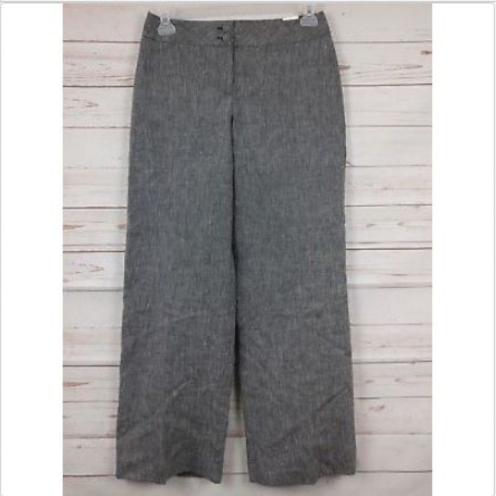 NWT Loft Wide Leg Linen Dress Pants